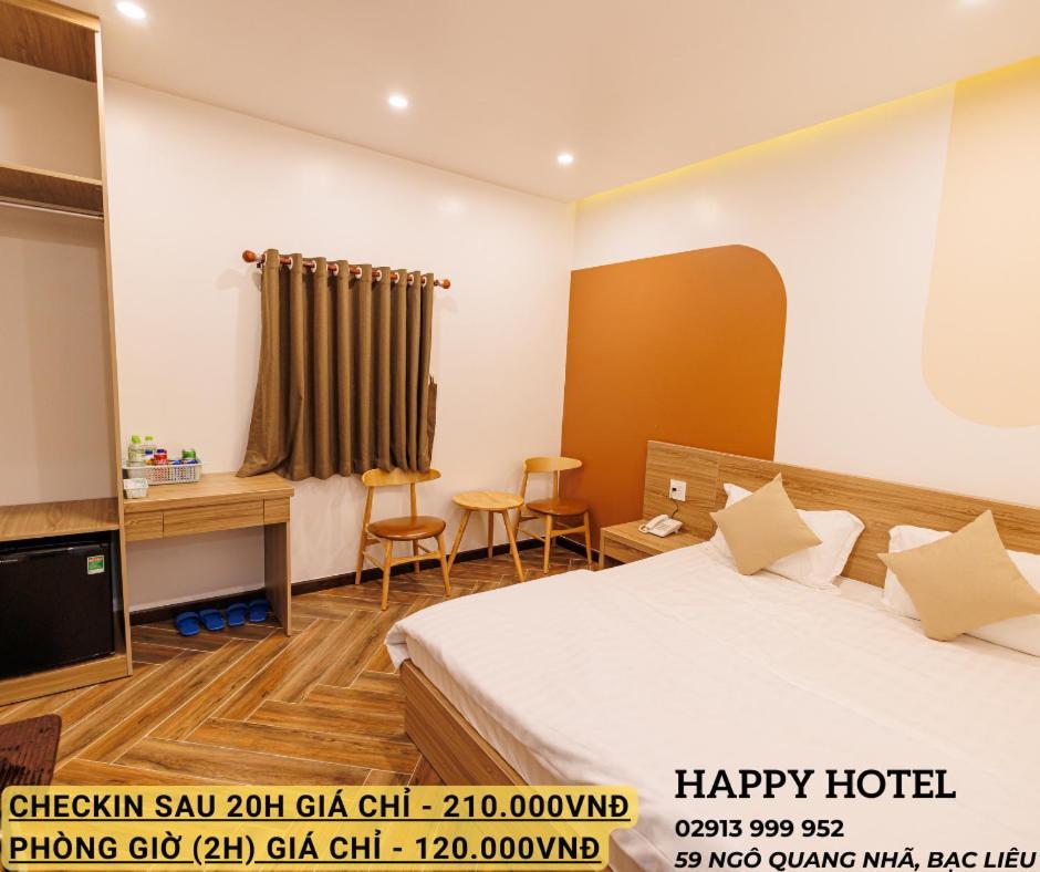 Happy Hotel Bac Lieu Екстериор снимка